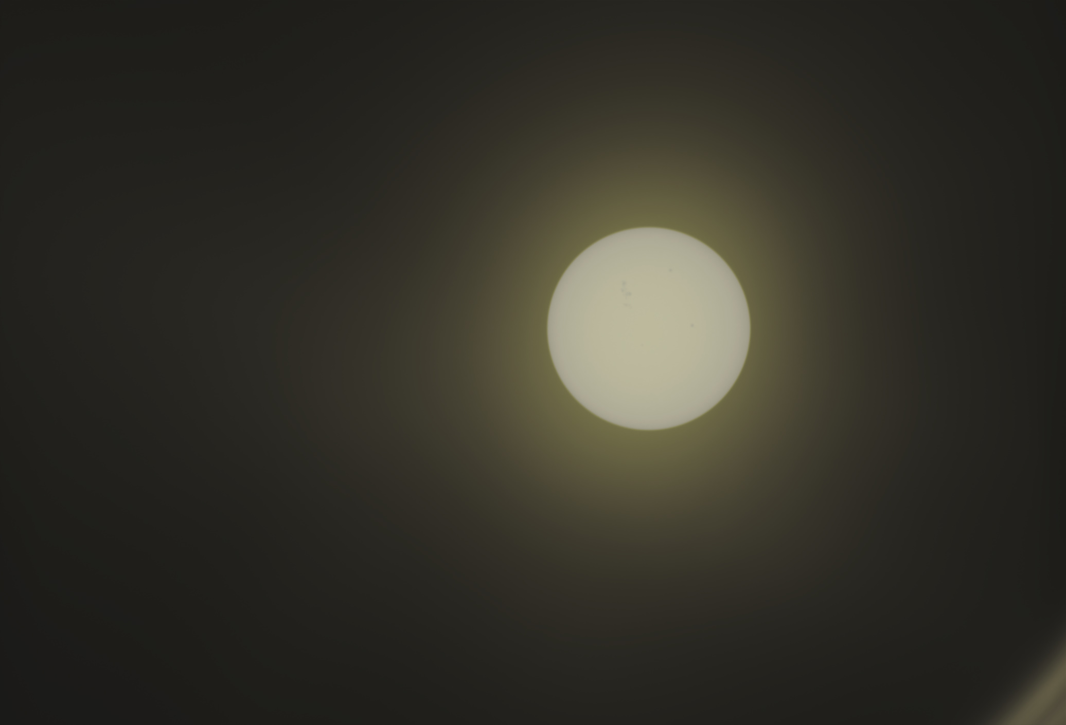 My First Image of the Sun