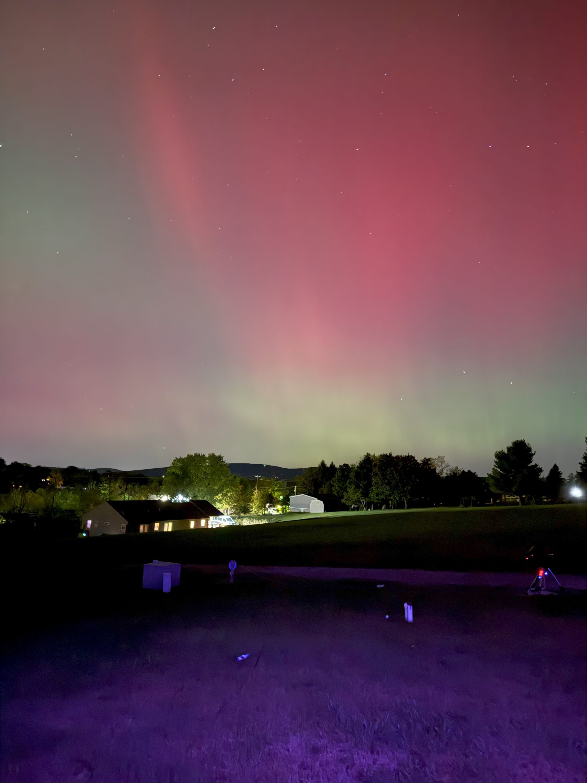 Northern Lights in Pennsylvania